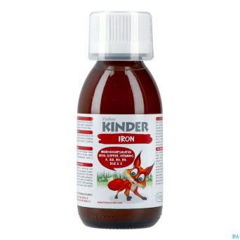 Fisher kinder fer sirop 125ml
