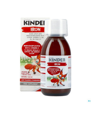 Fisher kinder fer sirop 125ml
