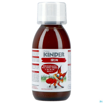 Fisher kinder fer sirop 125ml