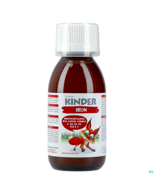 Fisher kinder fer sirop 125ml
