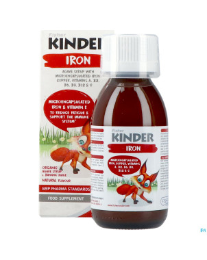 Fisher kinder fer sirop 125ml