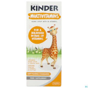 Fisher kinder multivitamines sirop 125ml