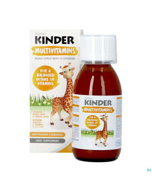 Fisher kinder multivitamines sirop 125ml