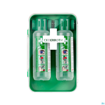 Cederroth armoire douche oculaire 2x500ml