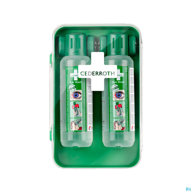 Cederroth armoire douche oculaire 2x500ml