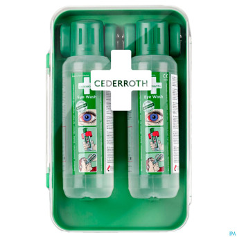 Cederroth armoire douche oculaire 2x500ml