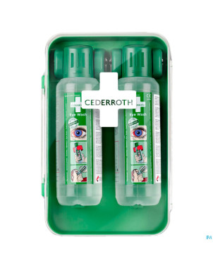 Cederroth armoire douche oculaire 2x500ml