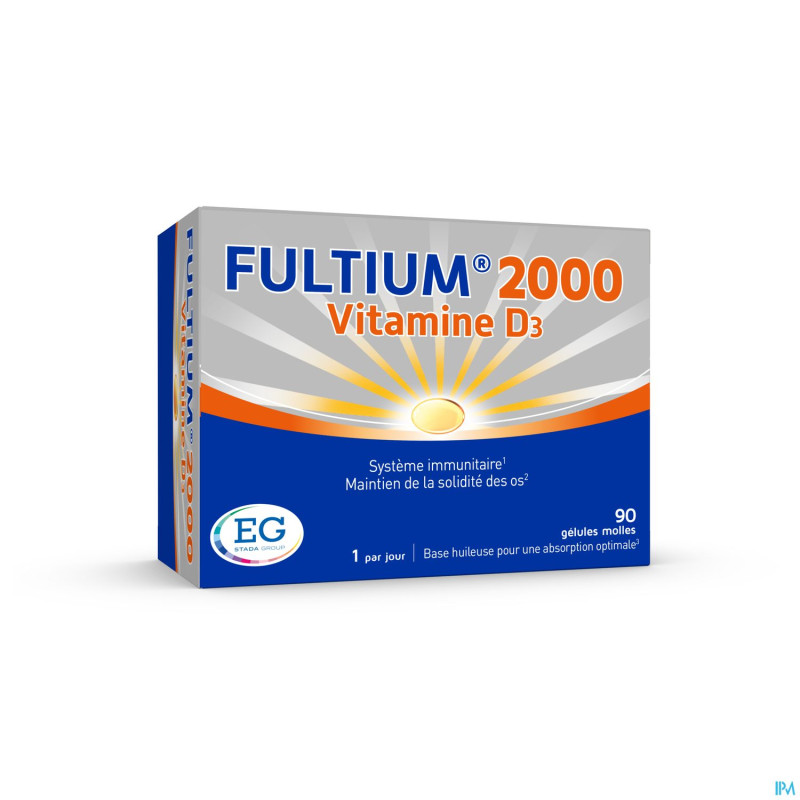 Fultium d3 2000 caps molles  90
