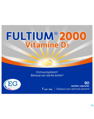 Fultium d3 2000 caps molles  90