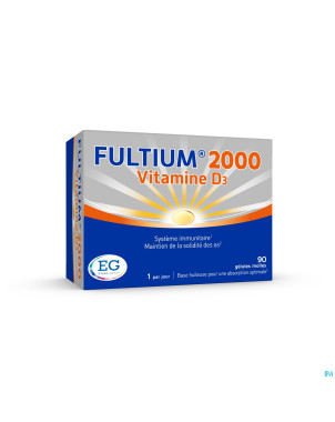 Fultium d3 2000 caps molles  90