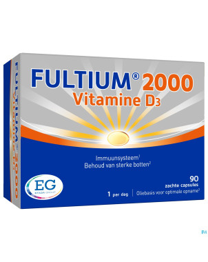 Fultium d3 2000 caps molles  90