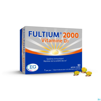 Fultium d3 2000 caps molles  90