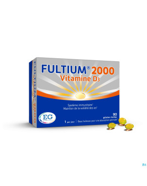 Fultium d3 2000 caps molles  90