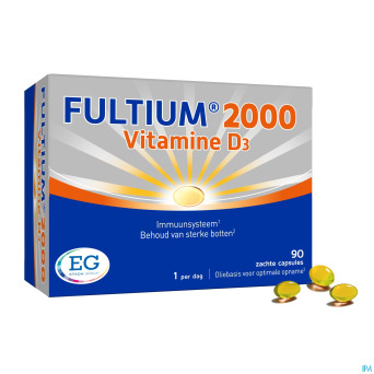 Fultium d3 2000 caps molles  90