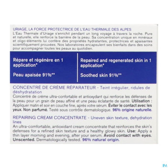 Uriage bariederm cica daily conc. cr rep 50ml