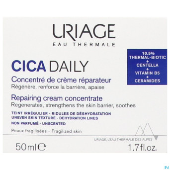 Uriage bariederm cica daily conc. cr rep 50ml