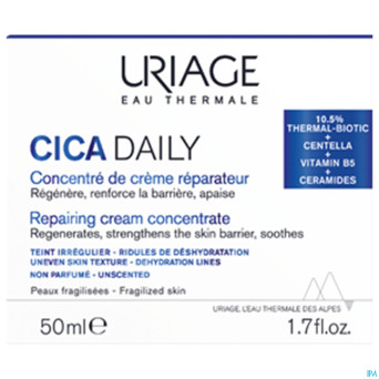 Uriage bariederm cica daily conc. cr rep 50ml