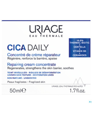 Uriage bariederm cica daily conc. cr rep 50ml