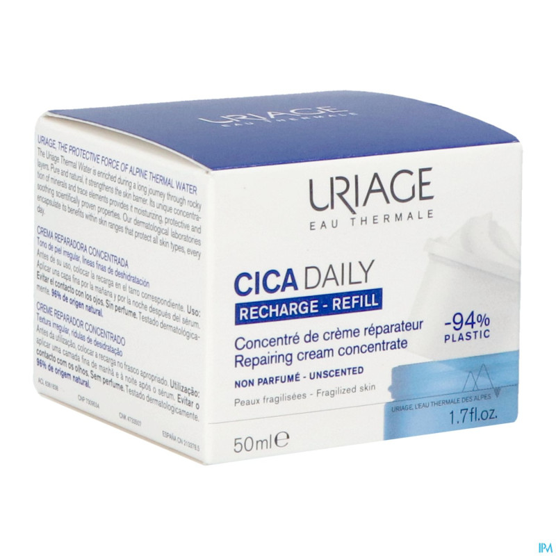 Uriage bariederm cica daily conc.cr rep.rech50ml