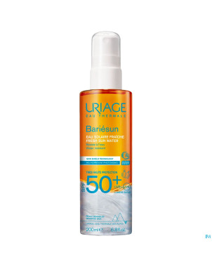 Uriage bariesun eau solaire fraiche spf50+ 200ml