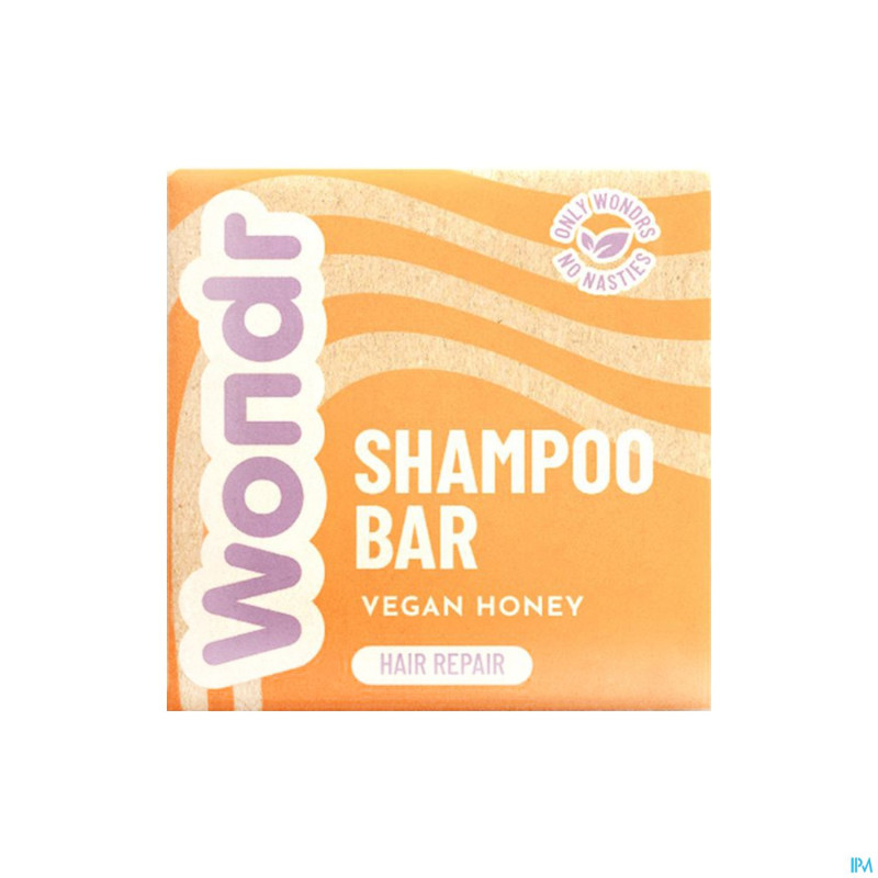 Wondr barre shampooing honey almond 55g
