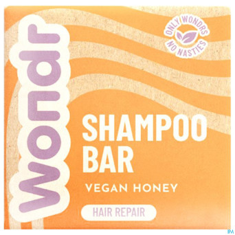 Wondr barre shampooing honey almond 55g