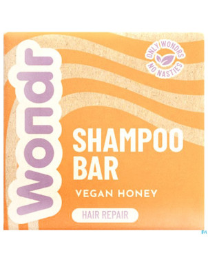 Wondr barre shampooing honey almond 55g