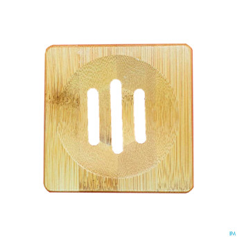 Wondr porte savon bambou carre