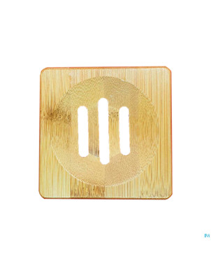 Wondr porte savon bambou carre