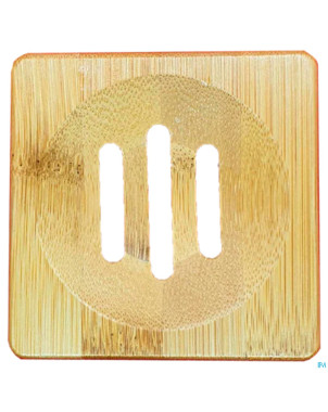 Wondr porte savon bambou carre