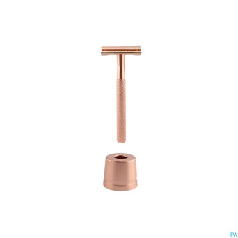 Wondr safety razor + support or rose