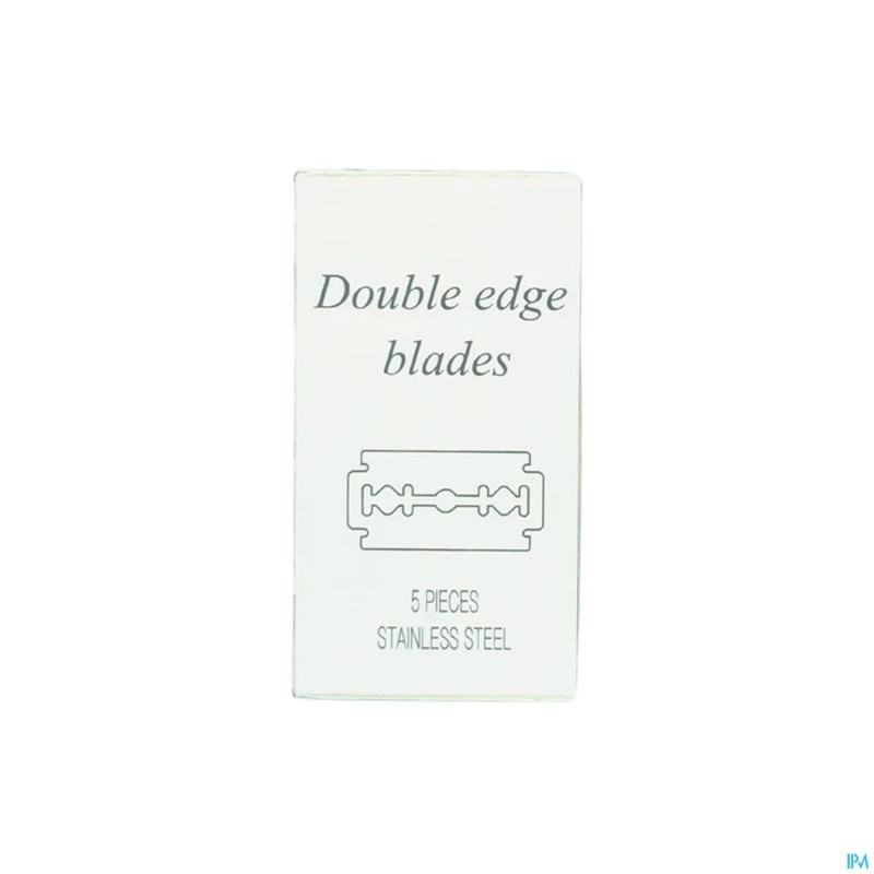 Wondr lames rasoir double face acier inoxydable 5