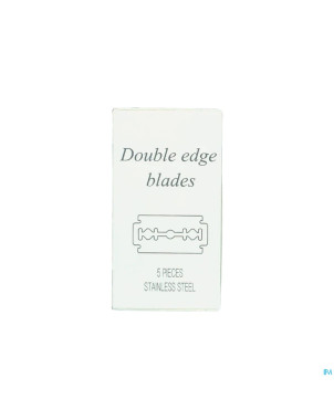 Wondr lames rasoir double face acier inoxydable 5