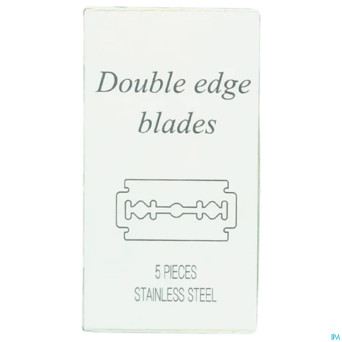 Wondr lames rasoir double face acier inoxydable 5