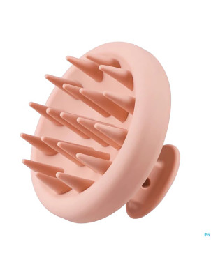 Wondr silicone scalp massager rose