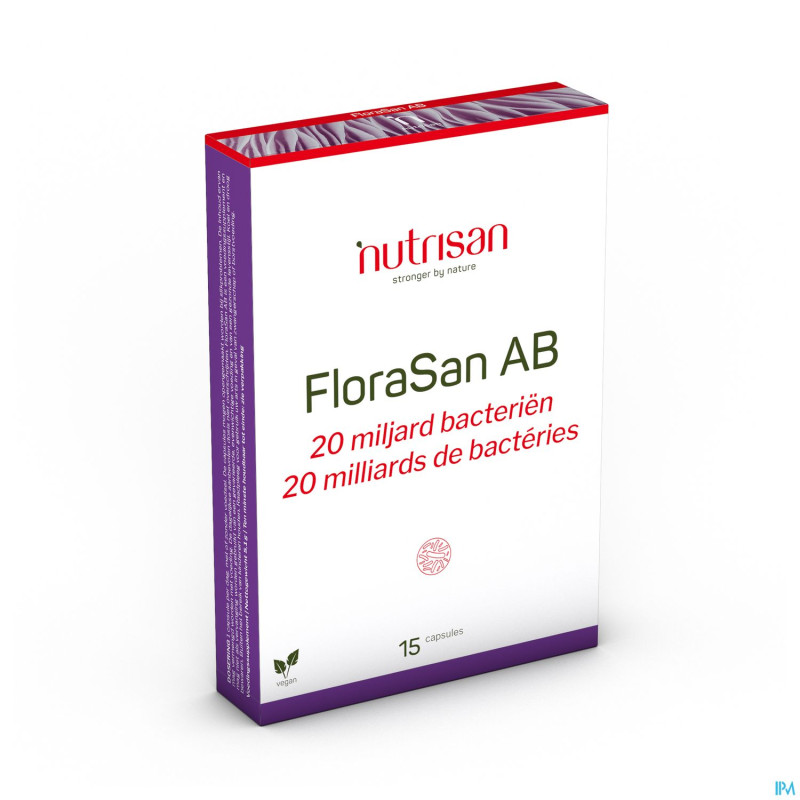 Florasan ab caps 15 nutrisan