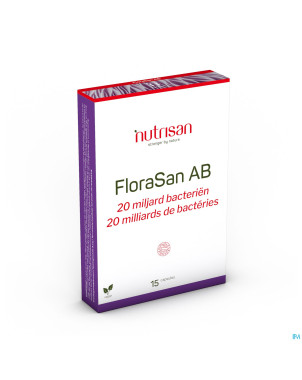 Florasan ab caps 15 nutrisan