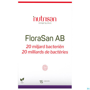 Florasan ab caps 15 nutrisan