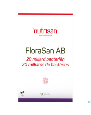 Florasan ab caps 15 nutrisan