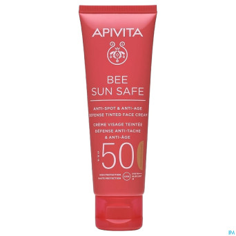 Apivita a/age def. tint.face cr spf50 golden 50ml