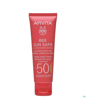 Apivita a/age def. tint.face cr spf50 golden 50ml