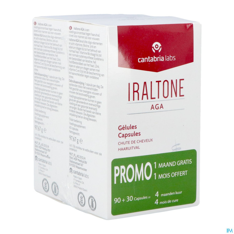 Iraltone aga duopack caps 2x60 nf