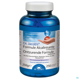 Formule alcalinisante    comp 250