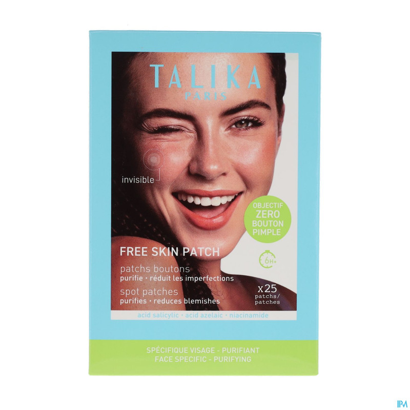 Talika free skin patch sach 1x25