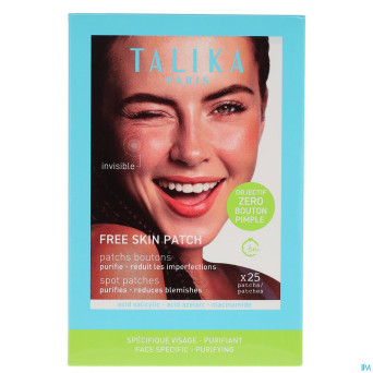 Talika free skin patch sach 1x25