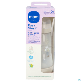 Mam biberon easy start a/colique matt uni 260ml