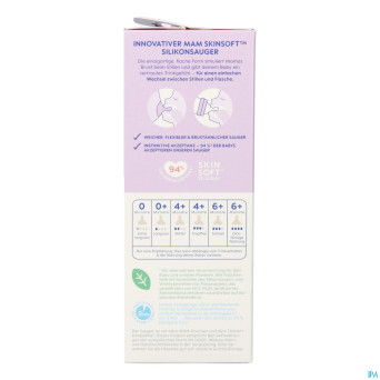 Mam biberon easy start a/colique matt lila 260ml