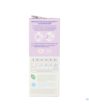 Mam biberon easy start a/colique matt lila 260ml