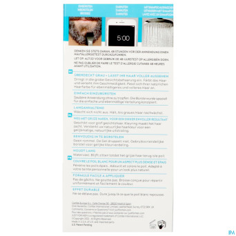 Just for men moustache&barbe noir m-55 28g