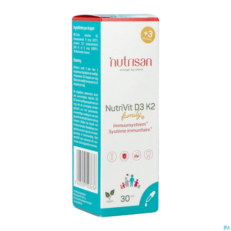 Nutrivit d3 k2 30ml nutrisan